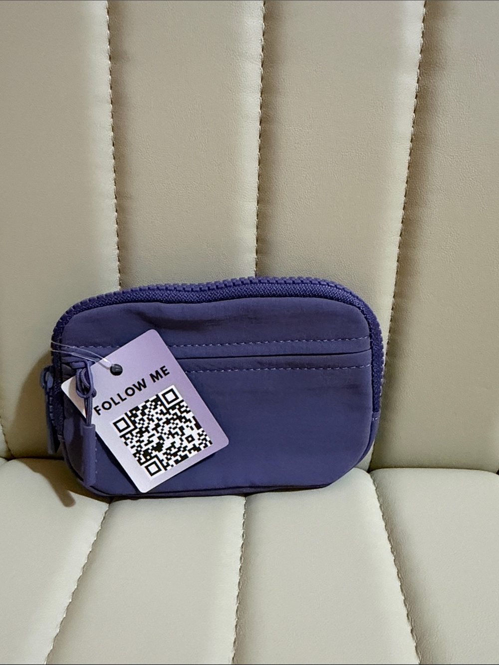 Purple Compact Wallet